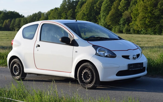 Toyota Aygo cena 4400 przebieg: 85400, rok produkcji 2008 z Karpacz małe 46